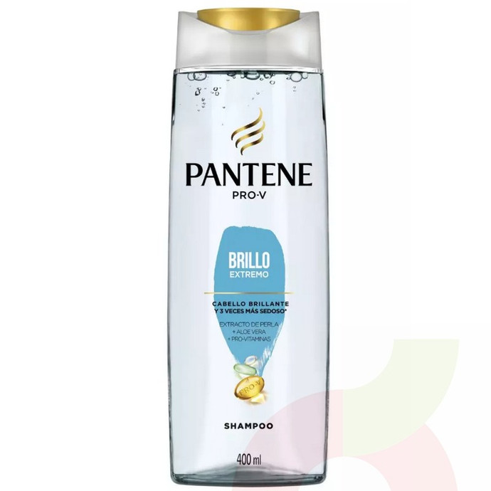 Shampoo Brillo Extremo Pro Vitaminas Pantene 400Ml - Pantene Brillo.jpg