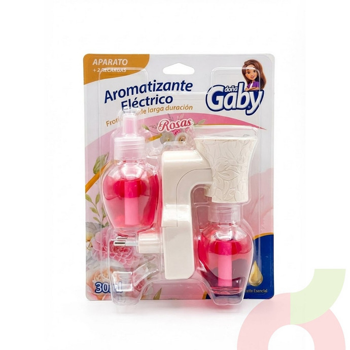  Aromatizante Eléctrico Rosas Doña Gaby 30Ml 2 Unidades - 7804676651084.JPG