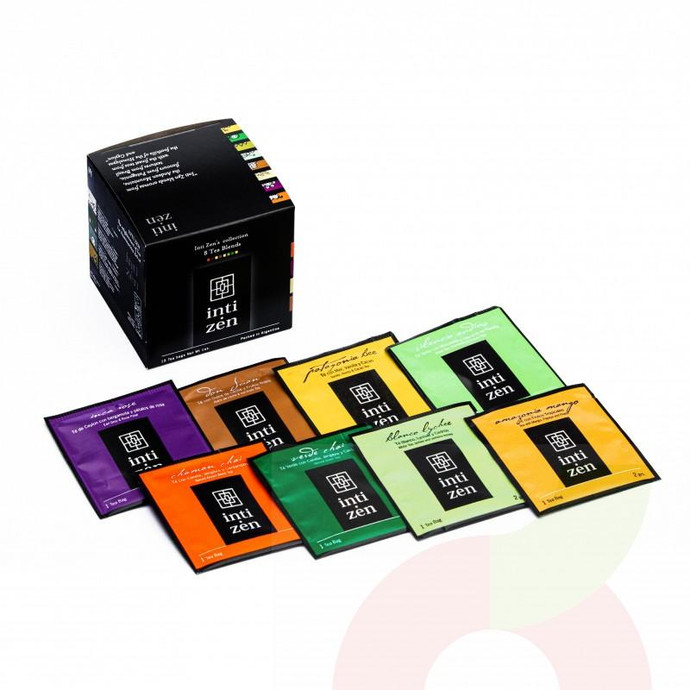 Té Variedad 8 Tipos Intizen 15 Unidades 30Gr - Te Intizen Variedad 8 Tipos