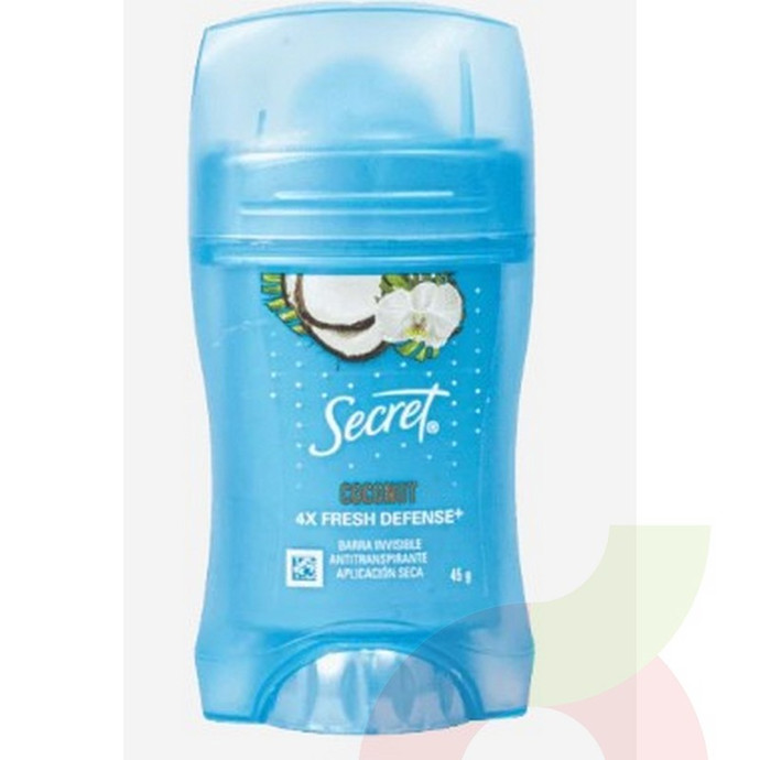 Desodorante Secret Stick Coconut 45Gr  - desodorante secret coconut.JPG