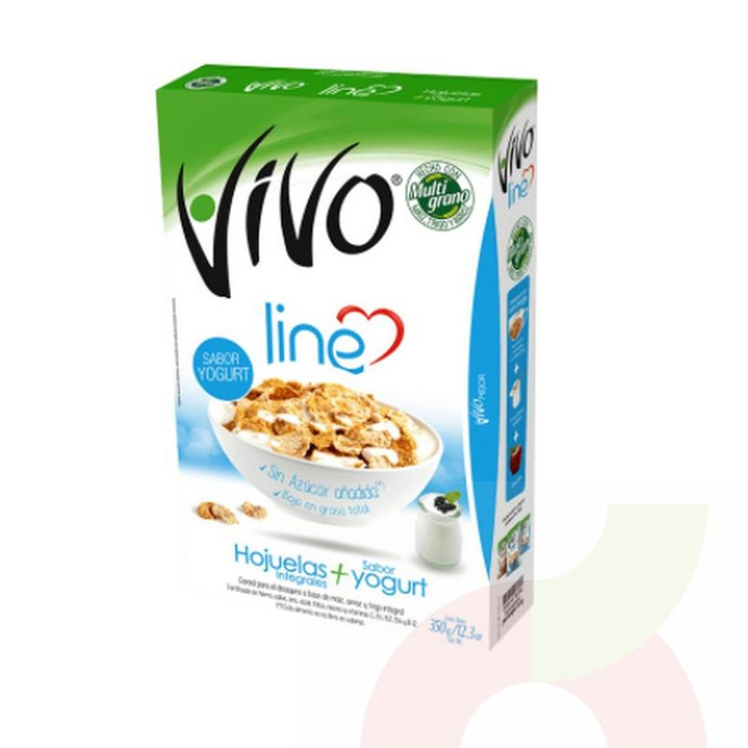 Cereal Line Sabor Yogurt Vivo 350Gr - Cereal Line-Vivo-Sabor Yogurt 350 Gr