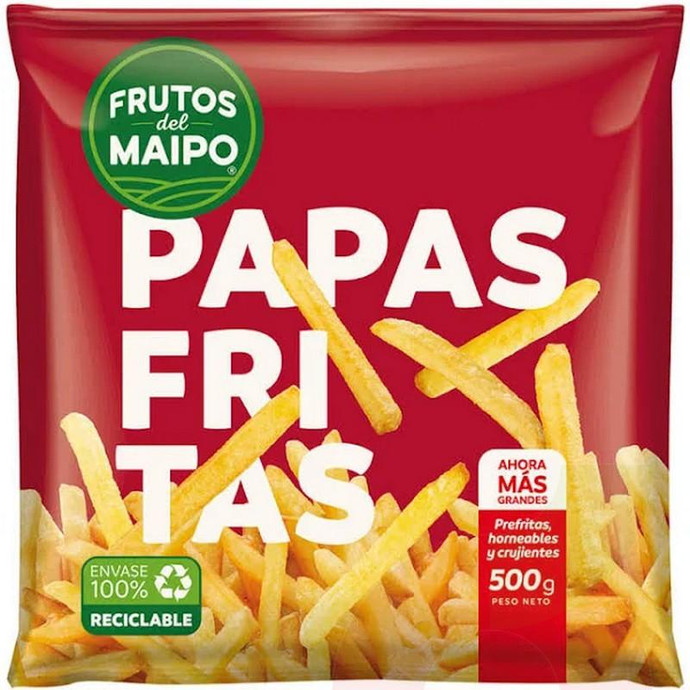 Congelado Papas Fritas Frutos del Maipo 500Gr - Cong. Papas Fritas-Frutos Del Maipo 500Gr