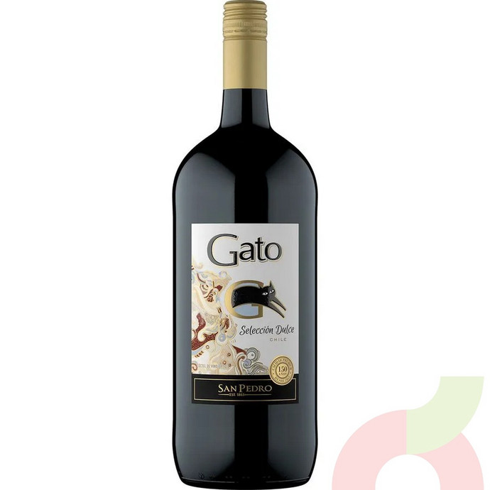 Vino Selección Dulce Tinto Gato 1.5Lt - Vino tinto dulce gato.JPG