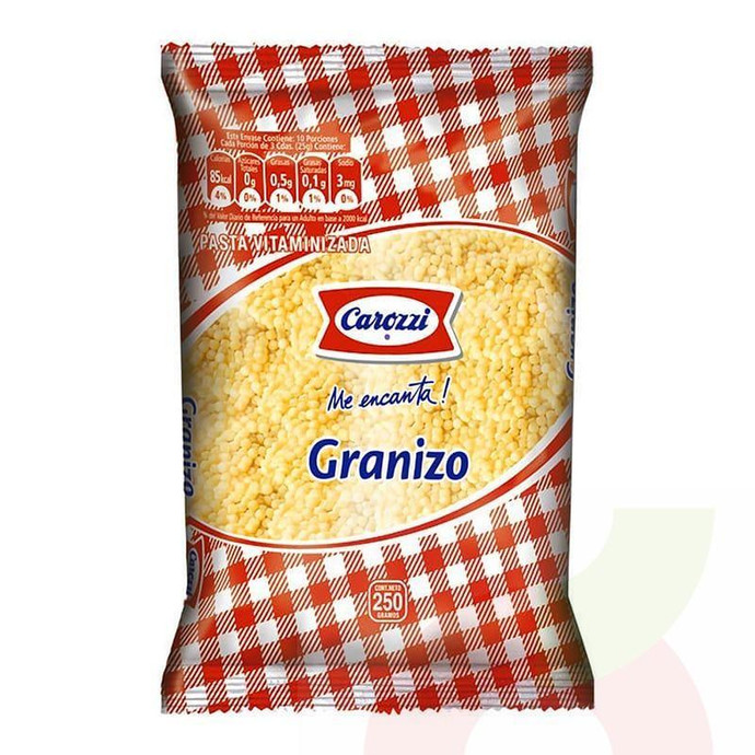 Pasta Granizo Carozzi 250Gr - Pasta Granizo-Carozzi 250Gr