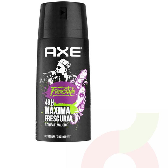 Desodorante Spray Freestyle Axe 150Ml - Desd. Body Freestyle-Axe 150Ml