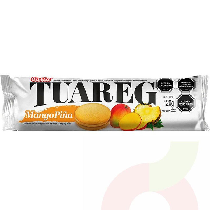 Galleta Tuareg Mango Costa 120Gr - Galleta Tuareg Mango Costa 120Gr