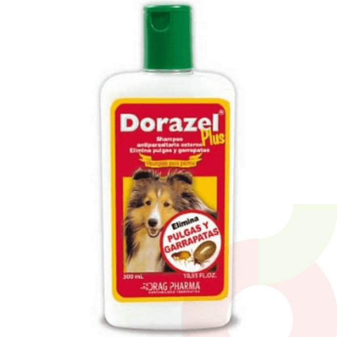 Shampoo Anti Parasitario Plus Dorazel 300Ml - Dorazel Shampoo Plus 300 Ml.