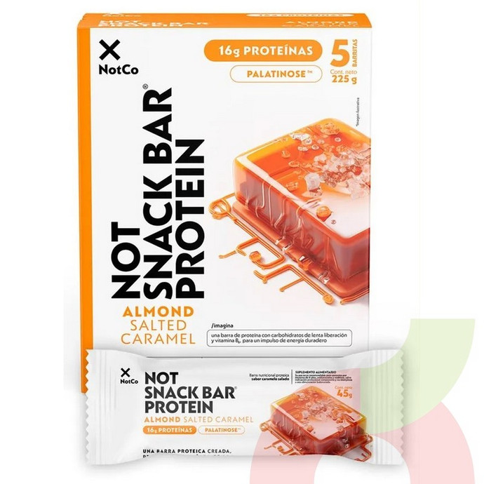 Barra Not Protein Almond Salted Caramel 45gr 5Und - 7804659651506.JPG