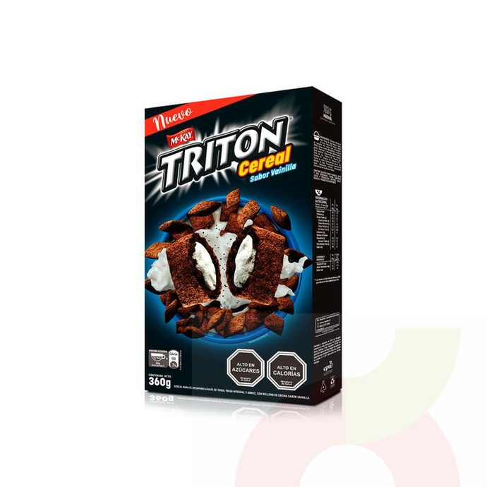 Cereal Triton Vainilla Mckay 360Gr  - Cereal Triton 360Gr (N)