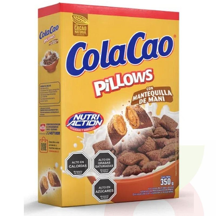 Cereal Pillows Mantequilla de Maní Colacao 350Gr - Cereal Pillows Mantequilla De Maní-Colacao 350Gr