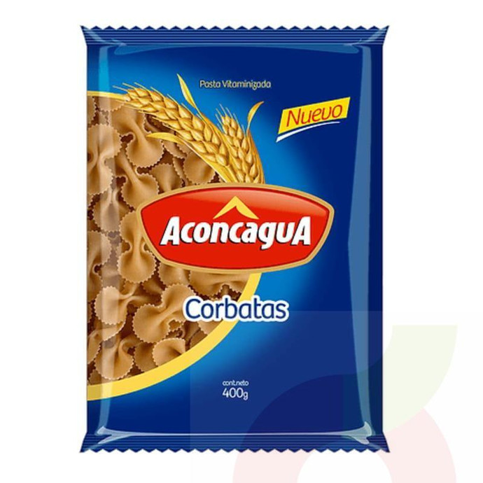 Pasta Corbatas Aconcagua 400Gr - Pasta Corbatas Aconcagua 400Gr