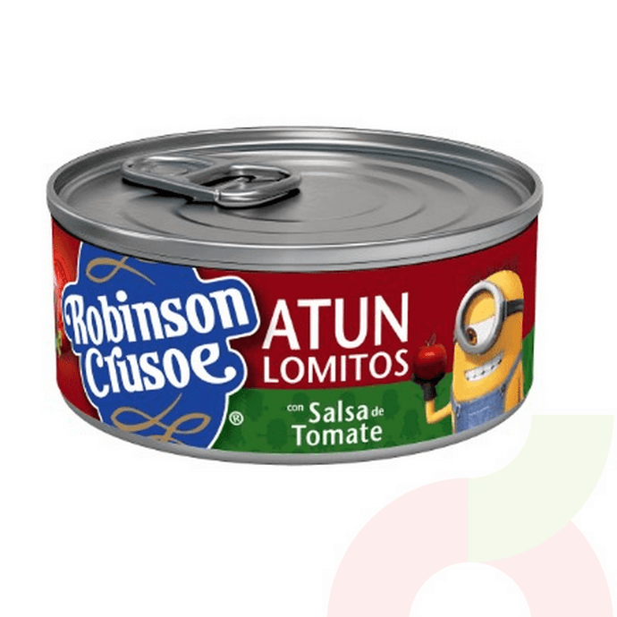Atún Lomitos en Salsa de Tomate Robinson Crusoe 170Gr - Atún Lomitos En Salsa De Tomate-Robinson Crusoe 170Gr