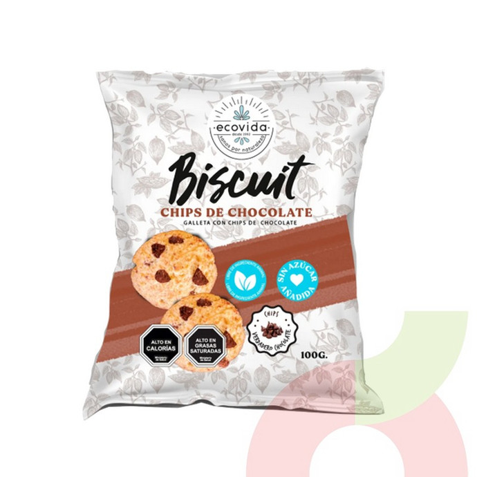 Chips de Chocolate Ecovida 100Gr - 7803520003239.JPG