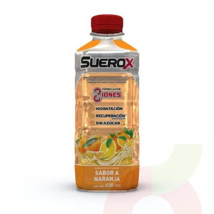 Bebida Isotónica Naranja Suerox 630Ml - Suerox 630Ml Naranja