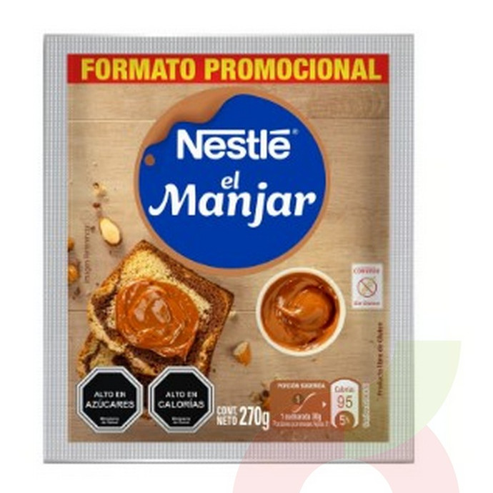 Manjar Nestle 270gr - Mnjar Nestle formato Promocional 270g.JPG