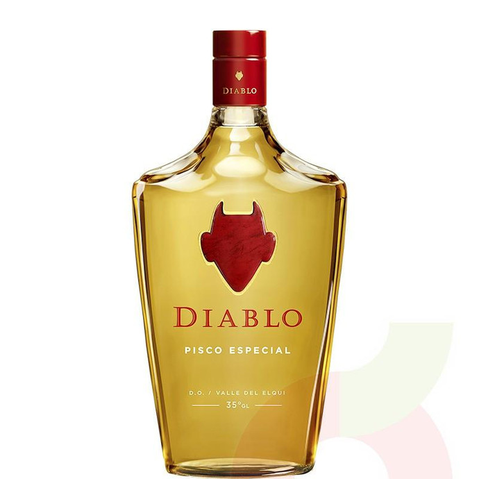 Pisco 35° G Diablo 700Cc - Pisco Diablo 700Cc 35°G