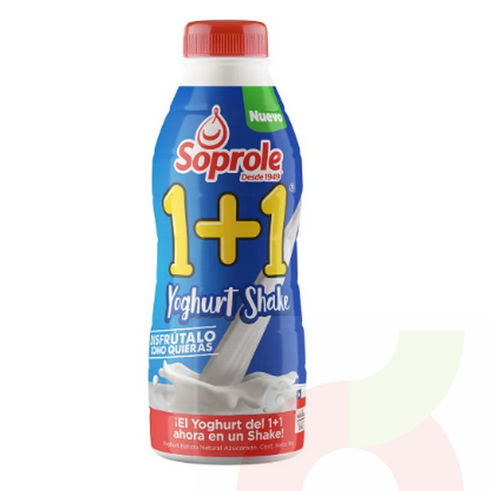 Yoghurt Shakt 1+1 Soprole 1Lt - Yoghurt 1 mas 1 soprole 1litro.jpg