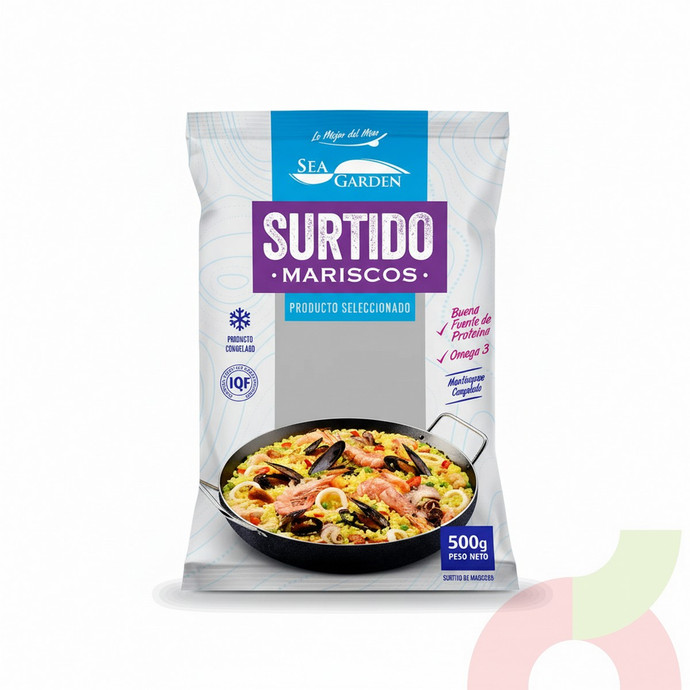 Surtido de Mariscos SeaGarden 500Gr  - 7804660840708.JPG