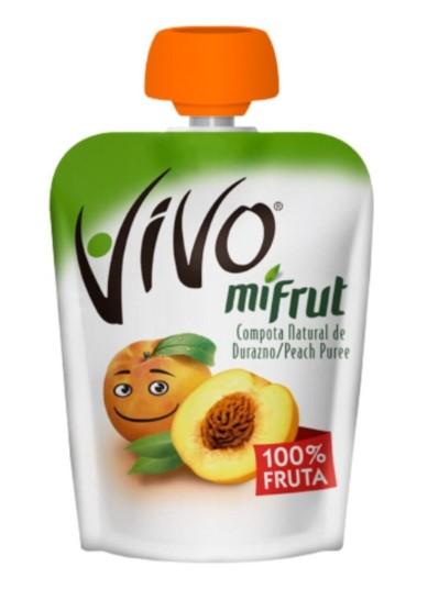 Mifrut Durazno Vivo 90Gr - Vivo Mifrut 90Gr Durazno