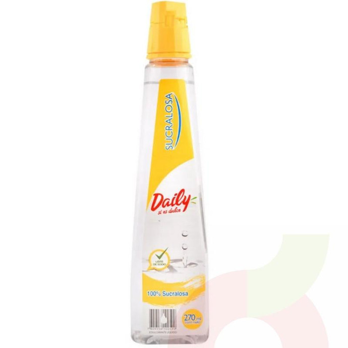 Endulzante Líquido Sucralosa Daily 270Ml - Endulzante Líquido Sucralosa-Daily 270Ml