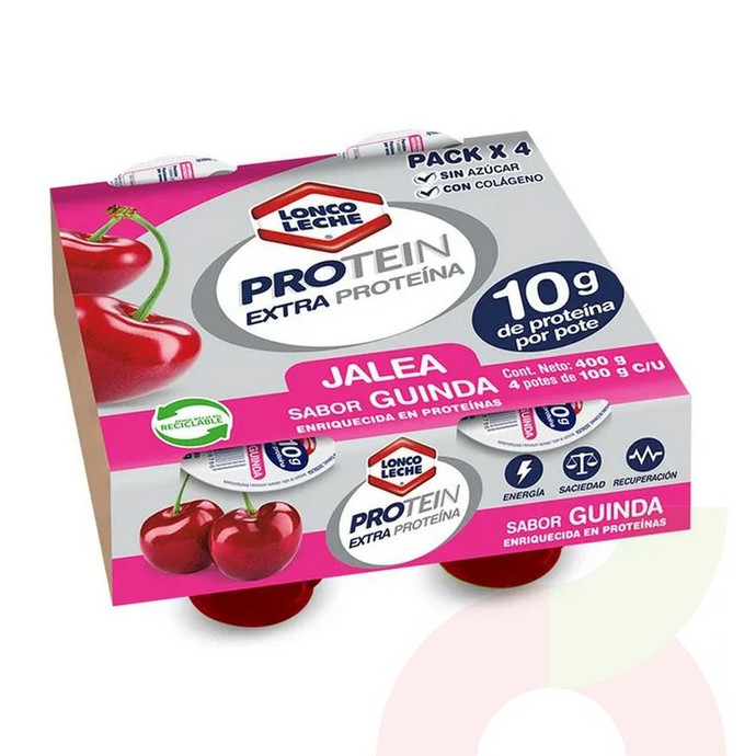 Jalea Protein Guinda 4 Unidad 100gr  - Jalea guinda protein.jpg