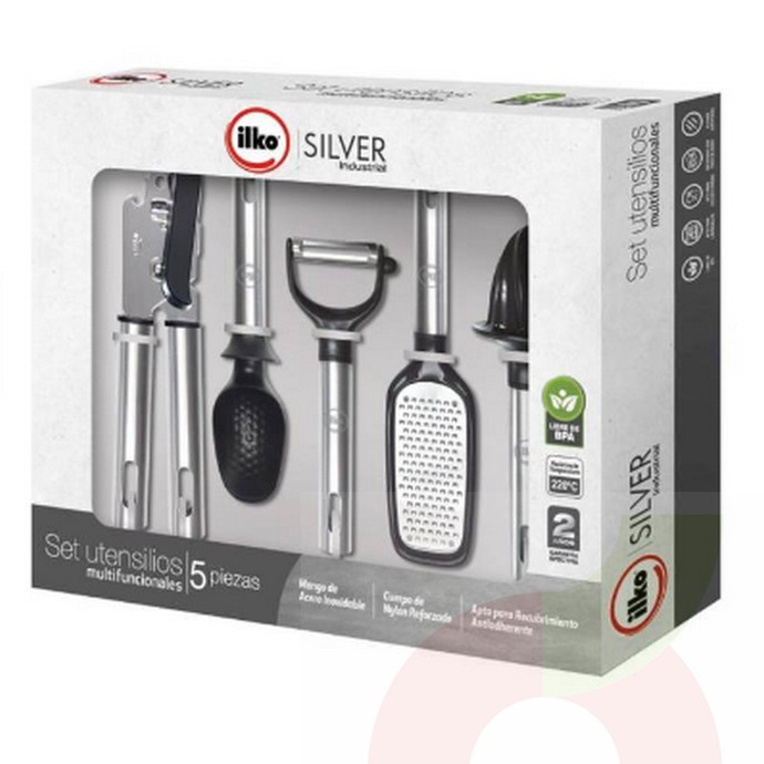 Set Utensilios Multifuncionales 5 Piezas  - SET UTENSILIOS ILKO.jpg