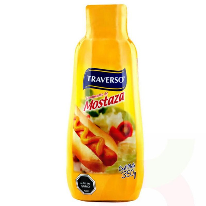 Mostaza Traverso 350Gr - Mostaza Traverso 350Gr