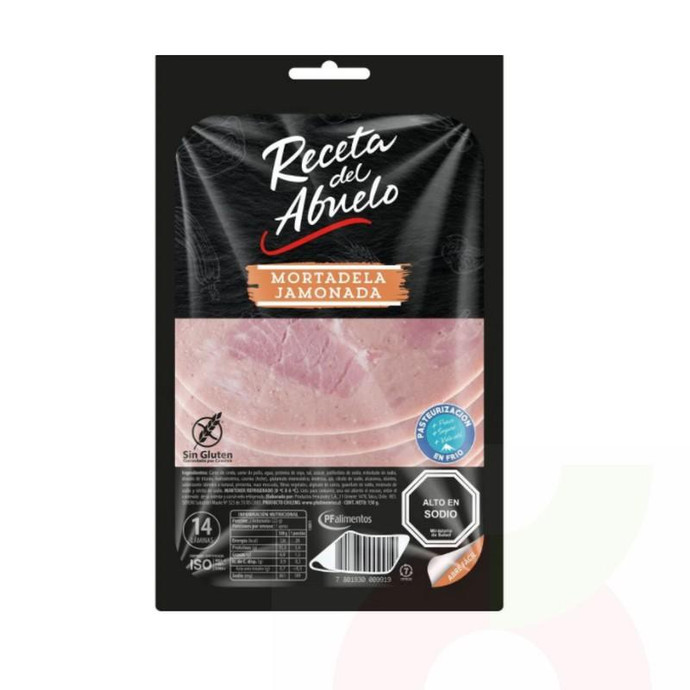 Mortadela Jamonada Receta del Abuelo 150Gr - Dp Mortadela Jamonada150Gr Rda