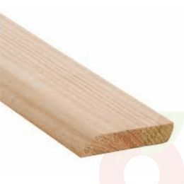 Guardapolvo Pino Rodón 13x68 x 3.00 Mt 