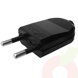 Enchufe Macho Plano Recta 2P 