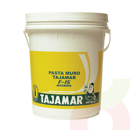 Pasta Muro Tajamar F-15 Interior Tineta 25 Kg