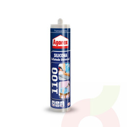 Silicona 1100 Transparente 300ml Agorex 