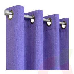 Set Cortinas Illusions Venecia Porpora 8 piezas