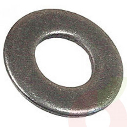 Golilla Plana Corriente 3/8 Zinc 100 Unidades