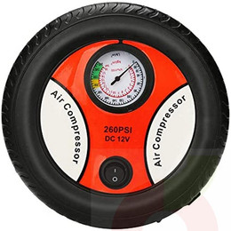 Compresor Para Auto Dc12V 260Psi Rueda