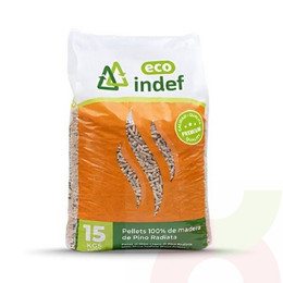 Pellet Eco Indef 15Kg Bolsa