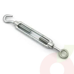 Tensor Gancho Ojo 3/16 Galvanizado