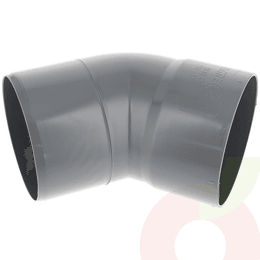 Codo PVC Sanitario 110mm x 45º Tigre