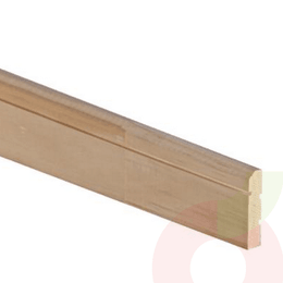Guardapolvo Pino Chaflán 13x43 x 3.00 Mt