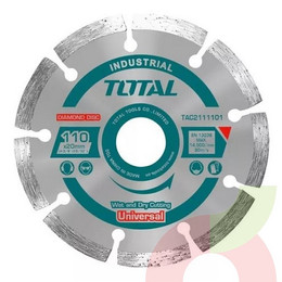 Disco Diamantado Seco 110mm Total