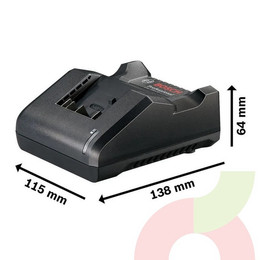 Caragdor Bateria Bosch GAL 18V-20 2Ah