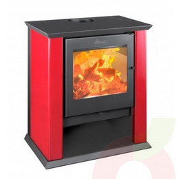 Estufa Amesti Classic 500  Sin Kit Rojo Italiano