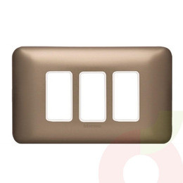 Placa Matix Titanio 3P