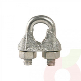 Abrazadera Para Cable 3/16 Galvanizado