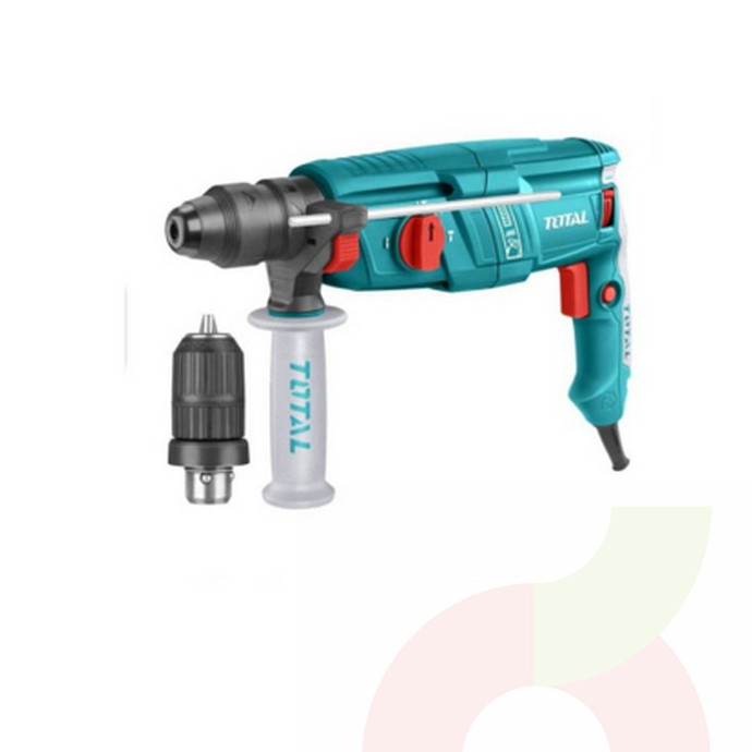 Rotamartillo 800w Total + Adaptador  - Rotary Hammer .jpg
