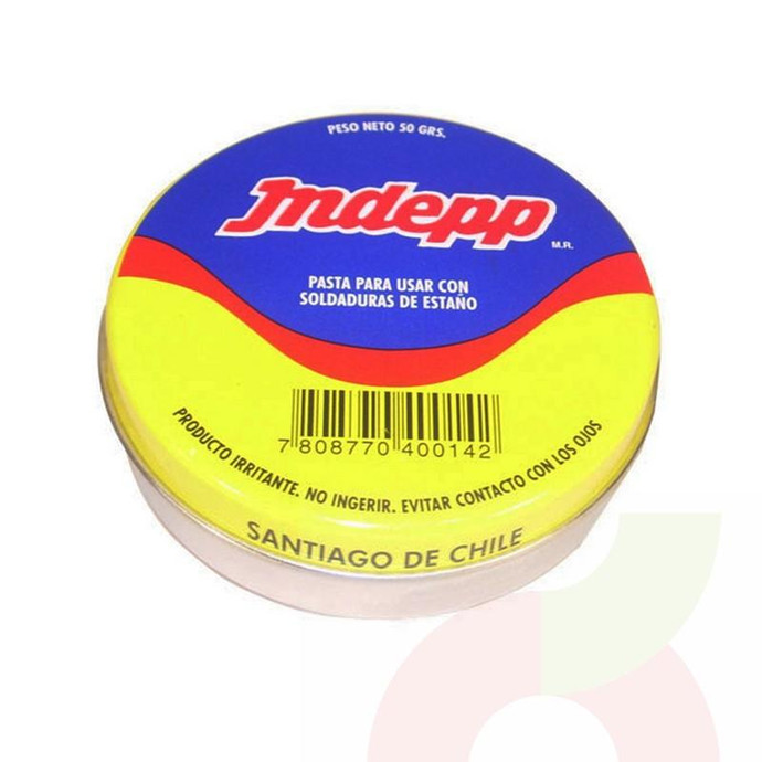 Pasta para Soldar 50Gr Indepp - Pasta Para Soldar 50 Gramos Indepp