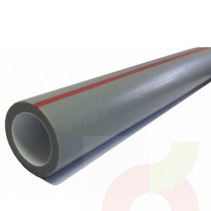 Tubo PPR 25mm PN20  Gris 6.00 Mt - Tubo Ppr 25Mm Pn20 (6Mt) Gris