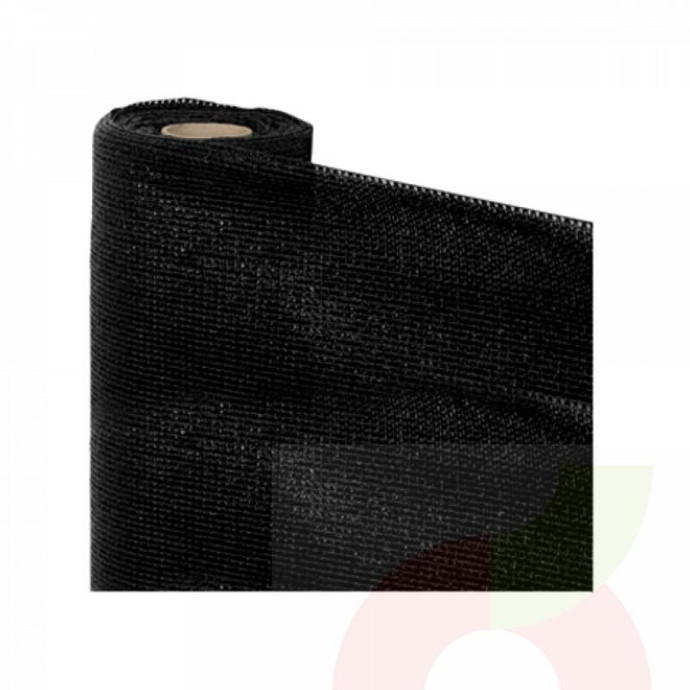 Malla Rachel Negro 80% 1.00 x 4.20 Mt  - Malla Rachel 80% 4.20Mt Negro X Mt