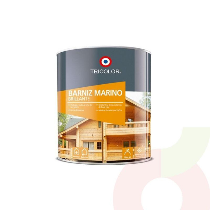 Barniz Marino Maple 1Lt Tricolor  - Barniz Marino Tricolor Maple Por Litro
