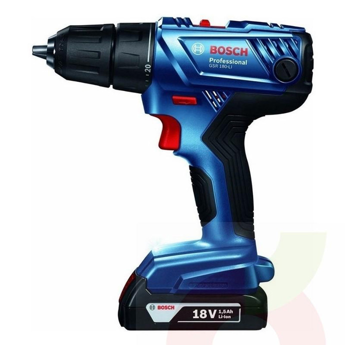 Atornillador Inalámbrico Gsr 180-Li  con batería y Cargador Bosch - Atornillador Inalambrico Gsr 180-Li Bosch C/Bateria-Cargador